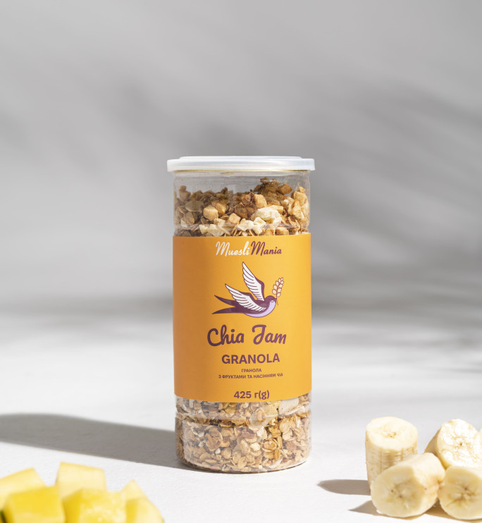 Chia Jam Granola